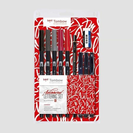 Set Lettering Advanced Tombow Edizione Speciale Luca Barcellona