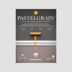 Album Pastelgrain 1 Clairefontaine, 12 fogli toni di grigio