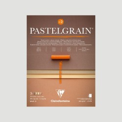Album Pastelgrain 2 Clairefontaine, 12 fogli toni naturali
