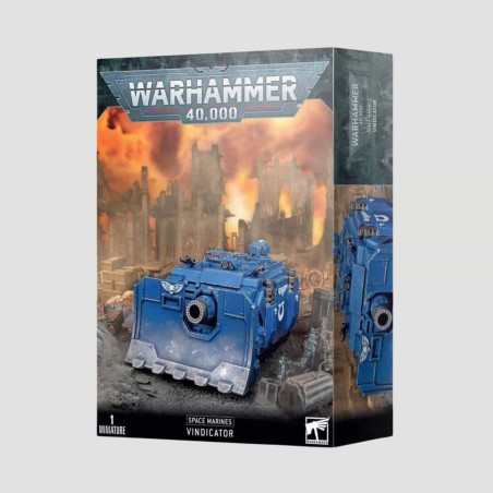 Set Vindicator degli Space Marines, Confezione Warhammer 40000