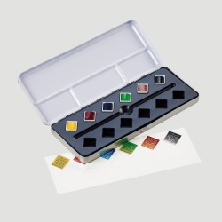 Set Acquerelli Extra Fini Sennelier Test Pack, 6 Mezzi Godet