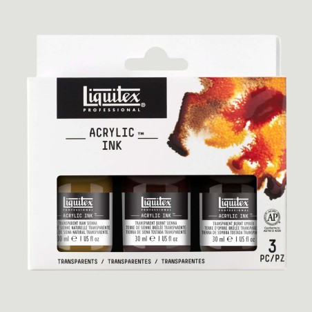 Set Acrilico Ink - Liquitex Trasparenti!