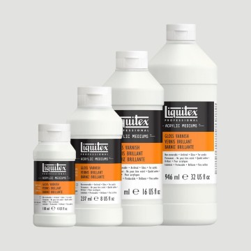 Vernice Brillante Gloss Varnish Liquitex, per colori acrilici