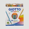 Confezione Matite Colorate Giotto Stilnovo, 24 colori
