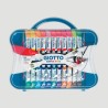 Valigetta Tempera Extra Fine Giotto, 24 tubetti da 12ml + 2 pennelli