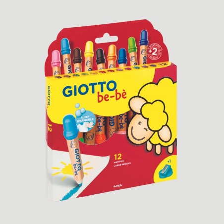 Astuccio 12 Matitoni Giotto Be-Bè