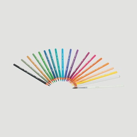 Confezione Matite Colorate Acquerellabili Giotto Stilnovo Acquarell Candy Collection