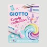 Confezione Tempera Extra Fine Giotto Candy Collection, 7 colori + 1 pennello