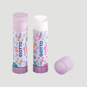 Confezione Giotto Colla Stick Candy Collection, 2 stick da 20gr