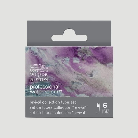 Set Professional Watercolour Winsor&Newton Revival Collection , 6 tubetti da 5ml