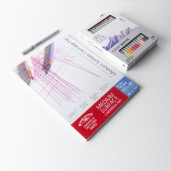 Kit Matite Colorate Studio Winsor&Newton, per Iniziare a Disegnare