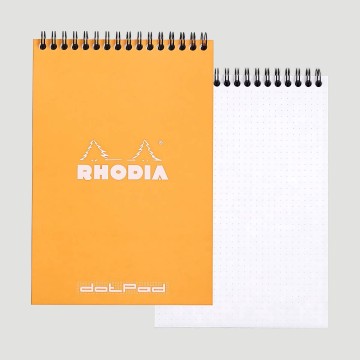 Album per Schizzi con Spirale Rhodia, 80 fogli Punteggiati