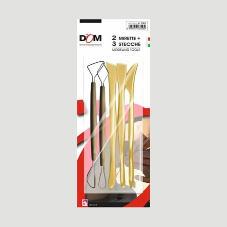 Set Stecche e Mirette per Modellare DOM, 5 pezzi