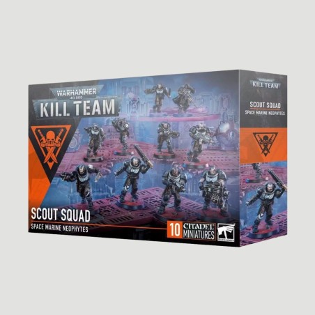 Kill Team Space Marine Scout Squad, Confezione Warhammer 40000