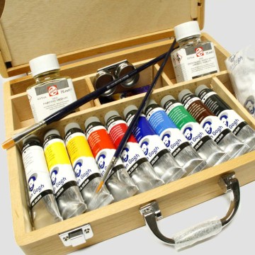 Olio Van Gogh - Valigetta in Legno