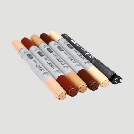 Set Marker Copic Ciao Portrait 2, 5 colori per ritratto + 1 Multiliner
