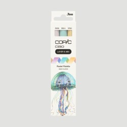 Set Marker Layer&Mix Copic Ciao, 3 colori pastello