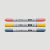 Set Marker Layer&Mix Copic Ciao Brilliant Palette, 3 colori brillanti