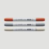Set 3 Marker Layer&Mix Copic Ciao Architect Palette, colori per illustrazioni archittettoniche