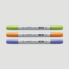 Set Marker Layer&Mix Copic Ciao Botanic Palette, 3 colori per illustrazioni botaniche