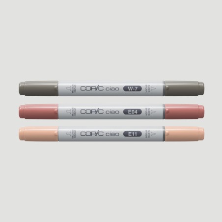 Set Marker Layer&Mix Copic Ciao Warm Palette, 3 colori