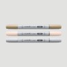 Set Marker Layer&Mix Copic Ciao Mellow Palette, 3 colori