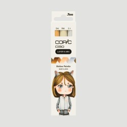 Set Marker Layer&Mix Copic Ciao Mellow Palette, 3 colori