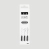 Set 3 Copic Multiliner Medium, colore nero