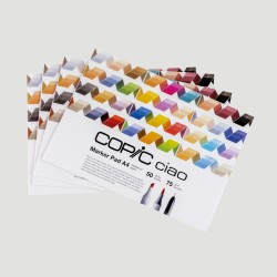 Album per Marker Copic Ciao, 50 fogli formato A4 e A5