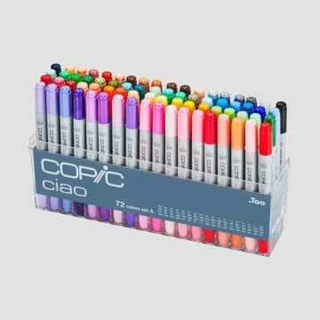 Set 72 Marker Copic Ciao, colori assortiti
