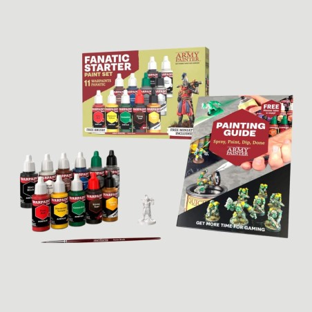 Fanatic Starter Set 11 Colori Warpaints per Miniature The Army Painter, formato 18ml