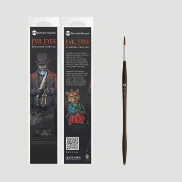 Pennello per Miniature Spear Borciani e Bonazzi, punta a lancia Serie 650