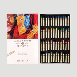 Set 48 Pastelli a Olio Sennelier, colori assortiti