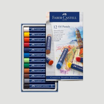 Set Pastelli a Olio Creative Studio Faber-Castell, colori assortiti