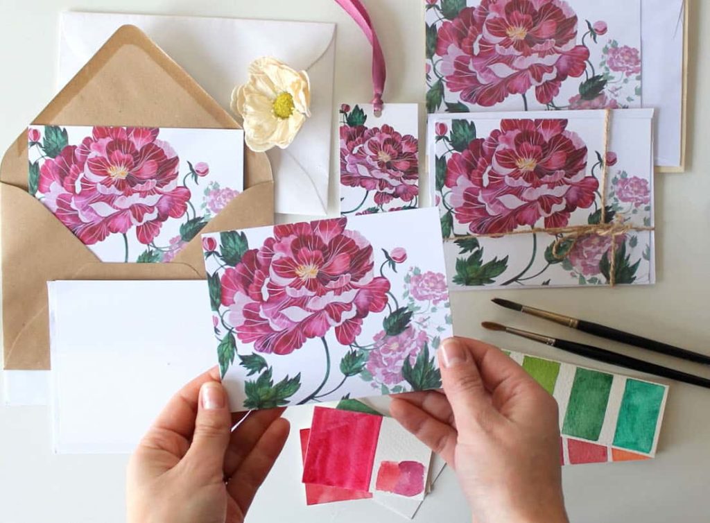 Un fiore disegnato da Giada