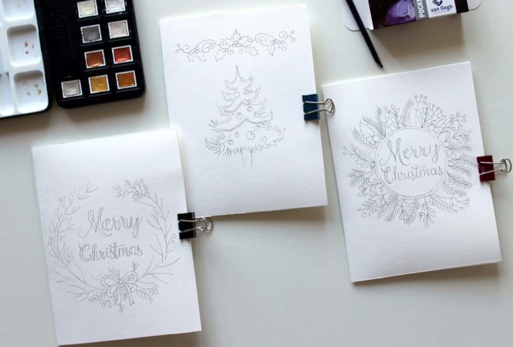 I disegni delle nostre Christmas Card