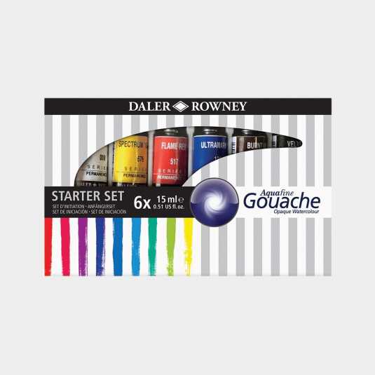 Aquafine Gouache Daler Rowney - Starter Set Tempera