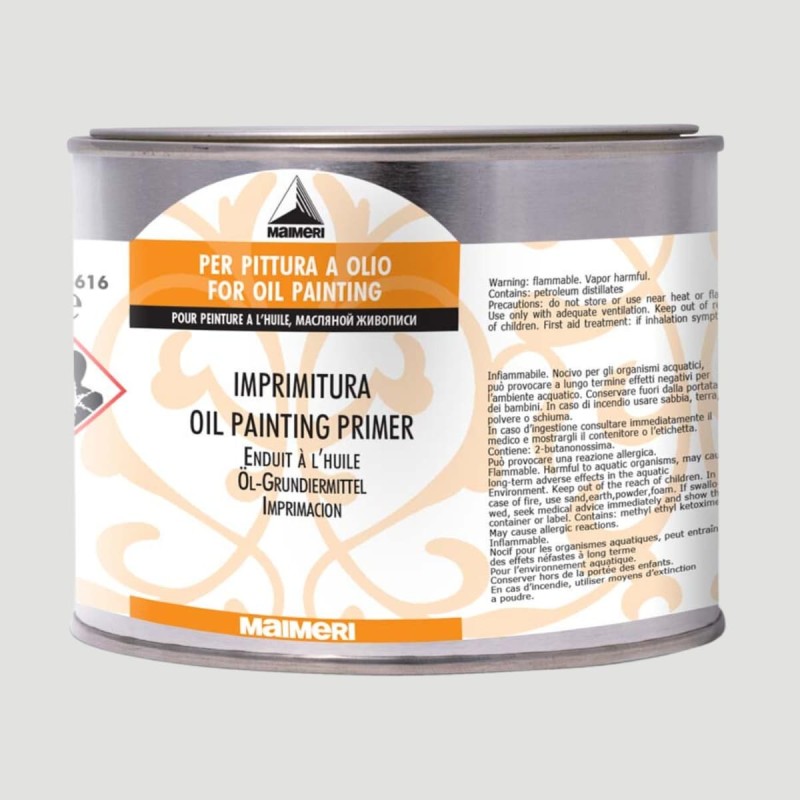 Fondo per Pittura a Olio Maimeri, formato 500ml