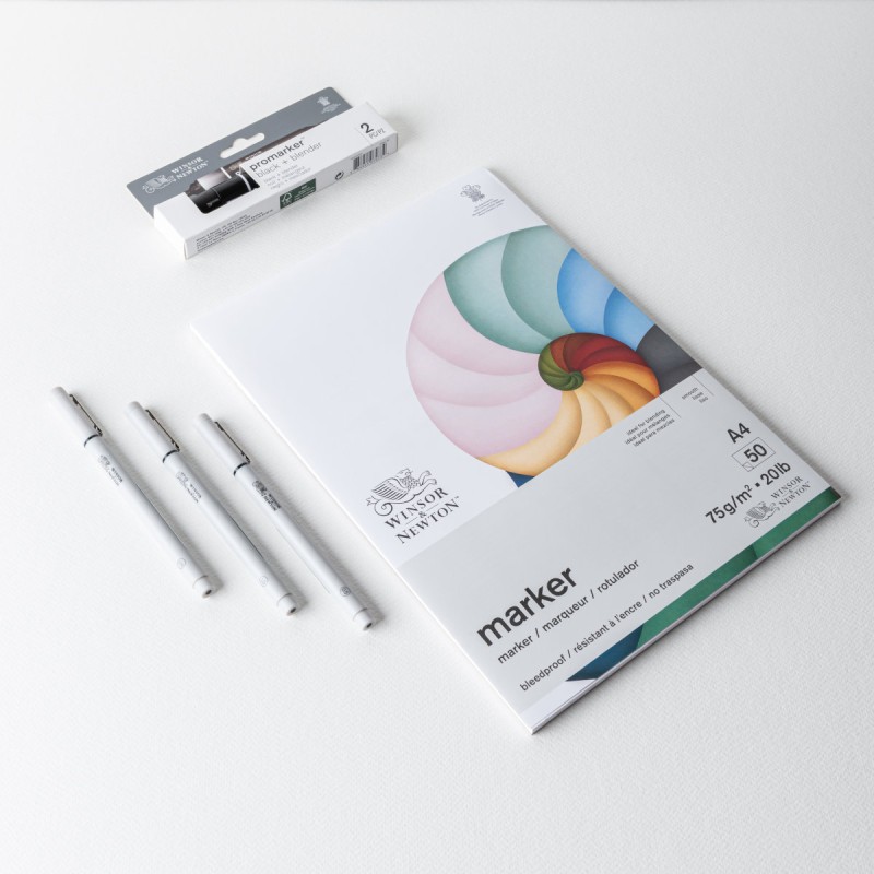 Kit Promarker Winsor&Newton, per Iniziare a Disegnare